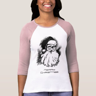 Vintage Santa Merry Christmas Women's t-shirt