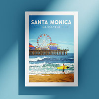  Vintage Santa Monica California