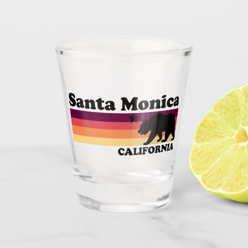 Vintage Santa Monica California Shot Glass