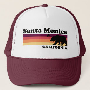 Vintage Santa Monica California Trucker Hat