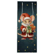 Vintage Santa Mouse