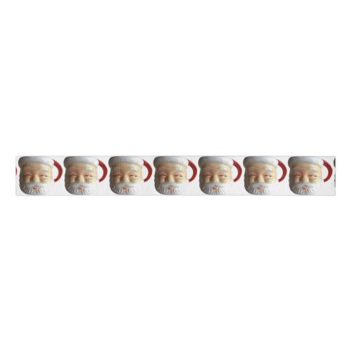 Vintage Santa Mug Ribbon blinking