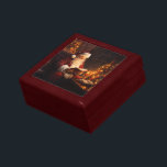 Vintage Santa Reading a Book Christmas Gift Box<br><div class="desc">Step into the nostalgia of Christmas with this charming vintage-inspired image, featuring a beautifully painted scene of Santa Claus enjoying a quiet moment reading a book. The rich, classic colors bring this timeless holiday image to life, capturing the warmth and magic of the season. Whether you're adding a touch of...</div>