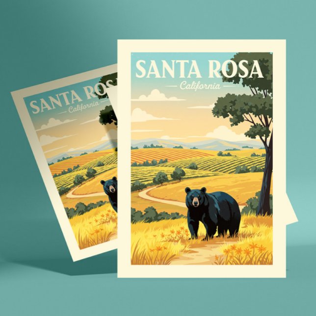 Vintage Santa Rosa California Postcard (Creator Uploaded)