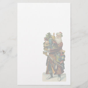 Vintage Santa Stationery