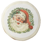 Vintage Santa Sugar Cookie (Front)