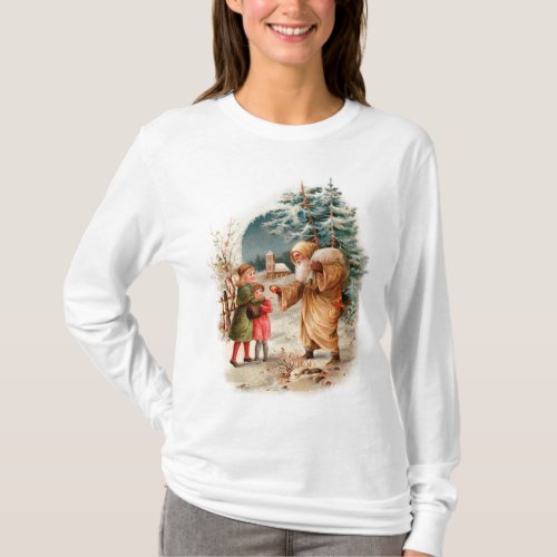 Vintage Santa T_Shirt