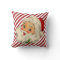 vintage santa throw pillow