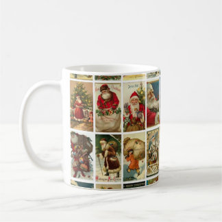 Vintage Santas Coffee Mug