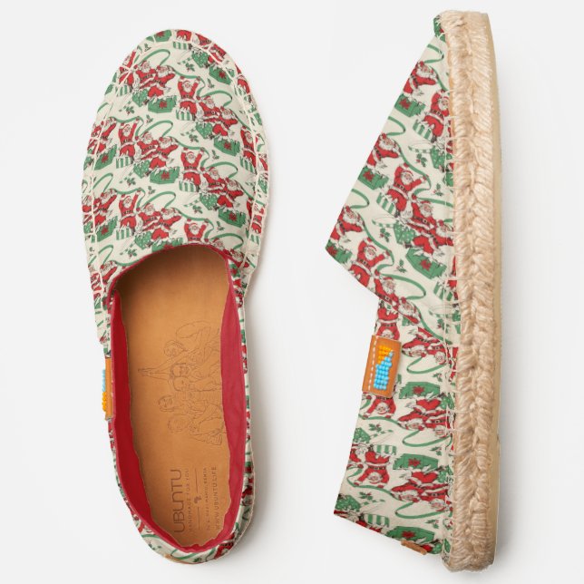 Vintage Santas Espadrilles (Side)