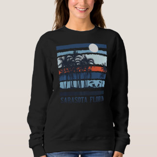 Vintage Sarasota Florida Summer Travel 80s Beach S Sweatshirt
