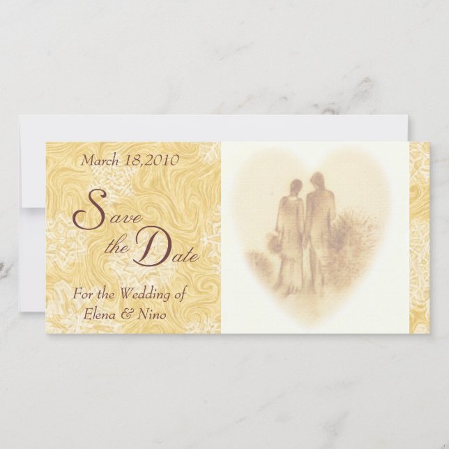 Vintage Save the Date (Front)