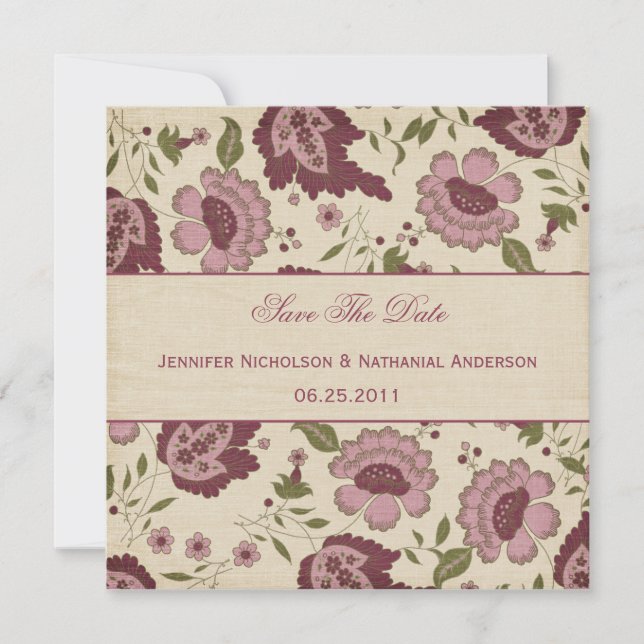 Vintage Save The Date (Front)