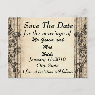 Vintage Save the Day PostCard