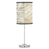 Vintage Saxophone Music Lamp (Back)