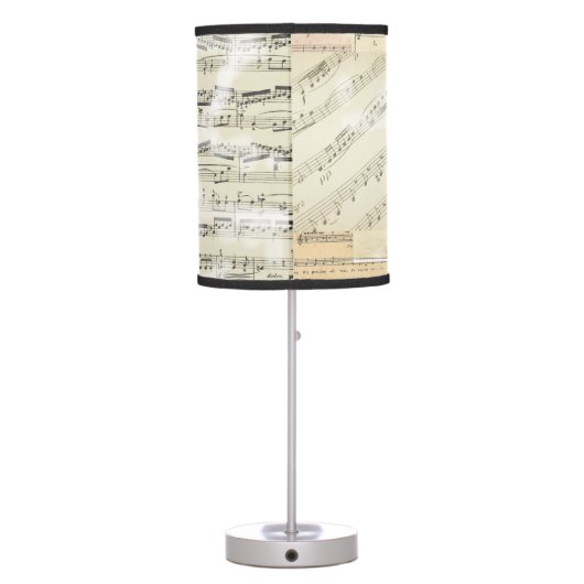 Vintage Saxophone Music Lamp (Back)