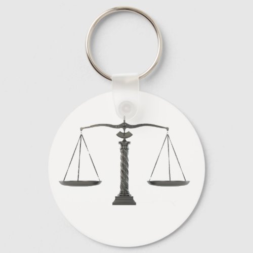 Vintage Scales Weighing Keychain