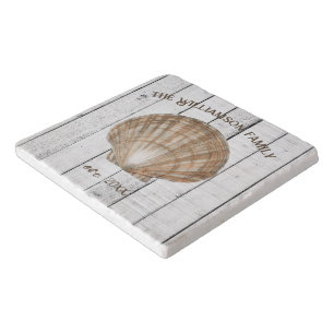 Vintage Scallop Shell Trivet