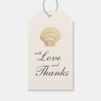 Vintage Scallop Single Seashell Wedding