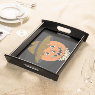 Vintage Scarecrow Serving Tray