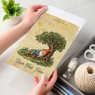 Vintage Scarp Picture - GARDEN GNOMES 17 Envelope Mailers