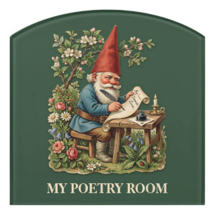 Vintage Scarp Picture - GARDEN GNOMES 20 Door Sign