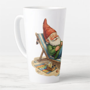Vintage Scarp Picture - GARDEN GNOMES 26 Latte Mug