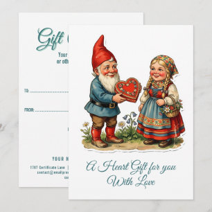 Vintage Scarp Picture - GARDEN GNOMES 42 Card