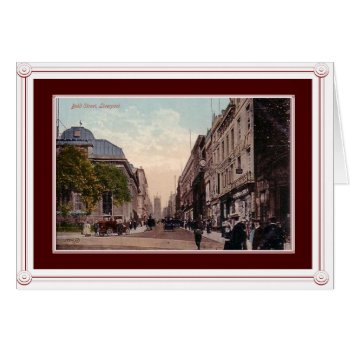 Vintage Scene Of Liverpool  England by vintagecreations at Zazzle