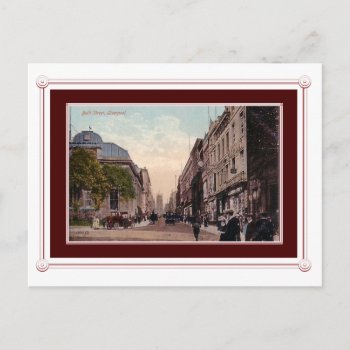 Vintage Scene Of Liverpool  England Postcard by vintagecreations at Zazzle
