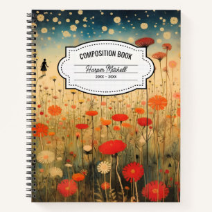Vintage Scenery Composition Notebook