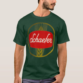 Vintage Schaefer Beer FampM Schaefer Brewing Co Ne T-Shirt