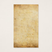 Vintage school girl bookmark (Back)