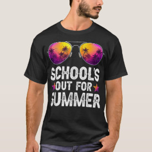 Vintage Schools Out For Summer Teacher Boys Girls T-Shirt