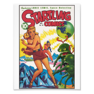 Vintage Sci Fi, 1947 Photo Print