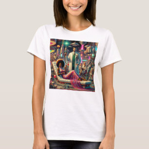 Vintage Sci-Fi Aliens T-Shirt