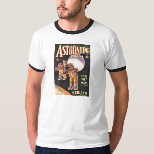 Vintage Sci Fi Comic Astounding Stories 1934 T-Shirt