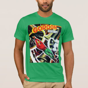 Vintage Sci-Fi Comic Book T-Shirt