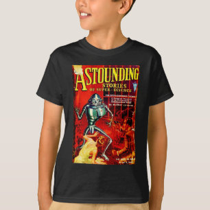 Vintage Sci-Fi Magazine T-Shirt