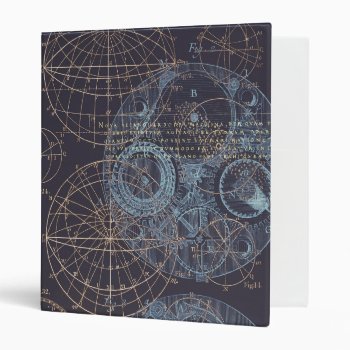 Vintage Science Book Illustration Binder by ThinxShop at Zazzle