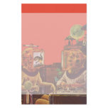 Vintage Science Fiction, Alien Steam Punk Helmets Stationery