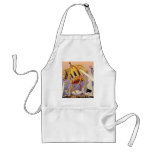 Vintage Science Fiction Alien War Invasion Octopus Adult Apron