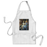 Vintage Science Fiction Beauty Salon Spa Manicures Adult Apron