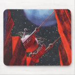 Vintage Science Fiction, Canyon Space Moon Rover Mouse Pad