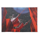 Vintage Science Fiction, Canyon Space Moon Rover Placemat