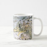 Vintage Science Fiction Futuristic Cars, Taxi Cabs Coffee Mug