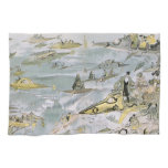 Vintage Science Fiction Futuristic Cars, Taxi Cabs Towel