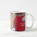 Vintage Science Fiction, Futuristic New York City Coffee Mug