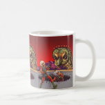 Vintage Science Fiction Giant Centipede Insect War Coffee Mug