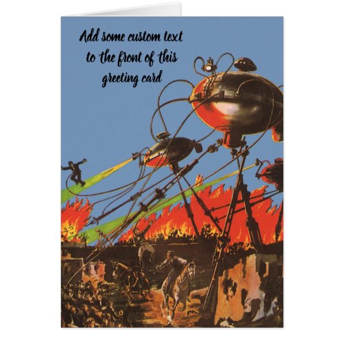 Vintage Science Fiction HG Wells War of the Worlds